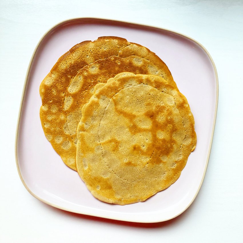 pindakaas pannenkoek