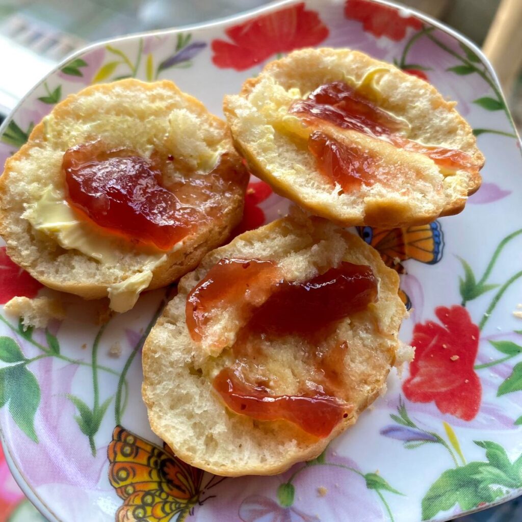 mini scones bakken