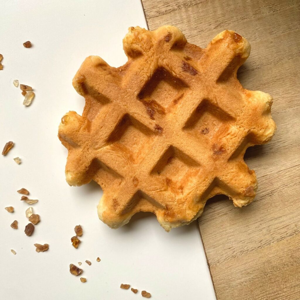 Makkelijk recept wafels luikse wafels met suiker wafelijzer zelf maken