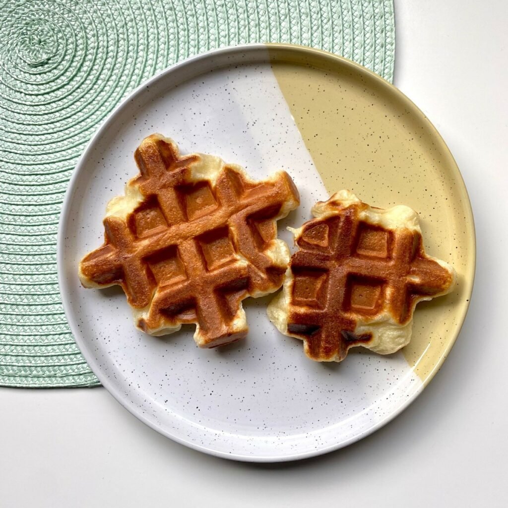 Wafels met kwark recept snel simpel eenvoudig zonder suiker