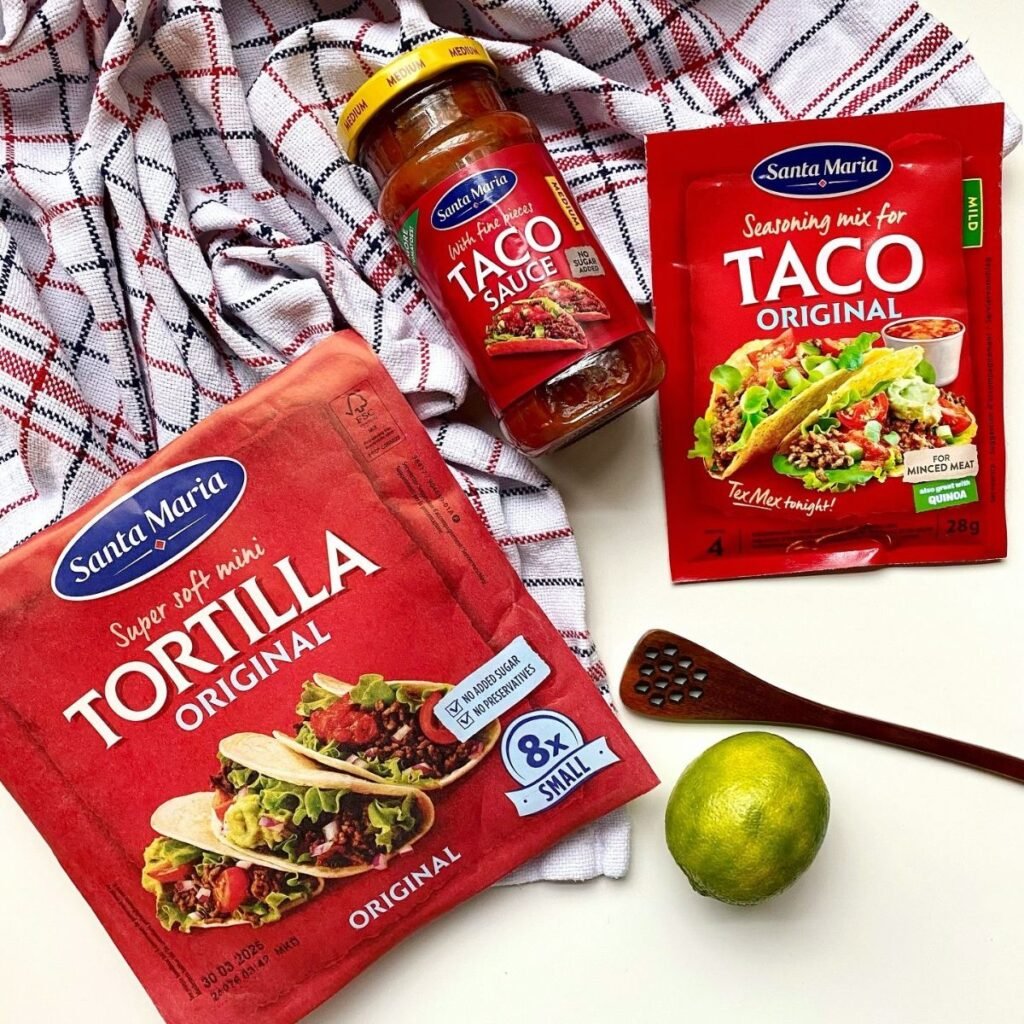 ingrediËnten santa amria tortilla taco kruiden 